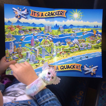 the quack r duck tour map